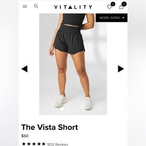Vitality vista shorts